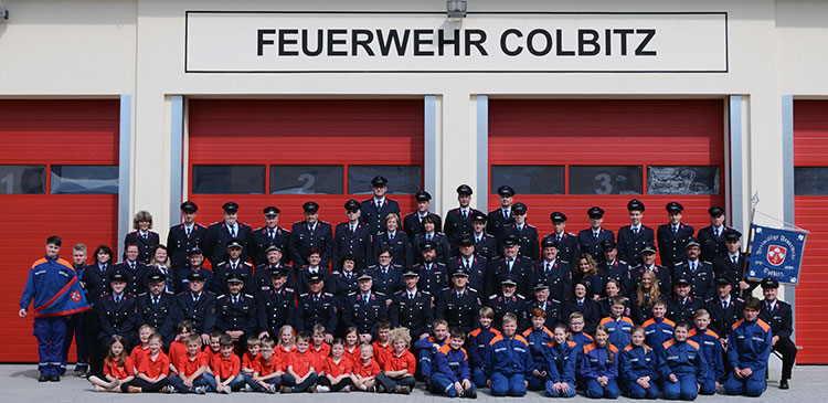 Bild aller Kameraden /-innen der Feuerwehr Colbitz